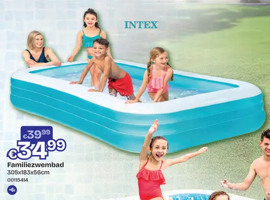 Promotie: Familiezwembad