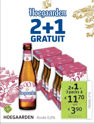 Offre: Hoegaarden Rosée 0,0%
