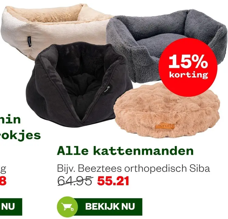 Aanbieding: Kattenmanden