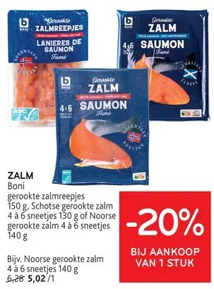 Promotie: Zalm