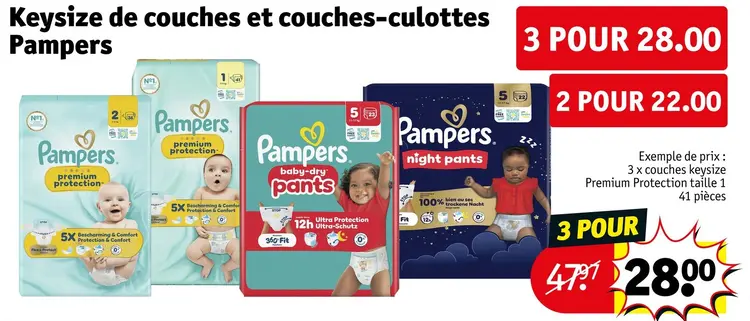 Offre: Keysize de couches et couches-culottes