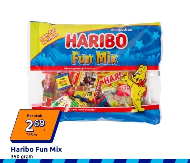 Promotie: Haribo Fun Mix