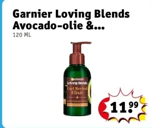 Aanbieding: Garnier Loving Blends Avocado-olie &...