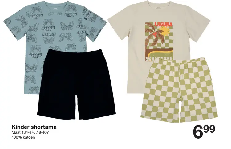 Promotie: Kinder shortama