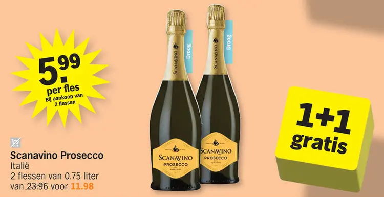 Promotie: Scanavino Prosecco