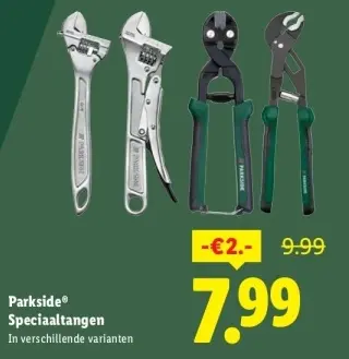 Aanbieding: Speciaaltangen