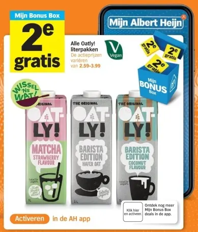 Aanbieding: Alle Oatly! literpakken
