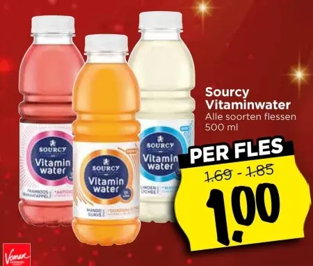 Aanbieding: Vitaminwater