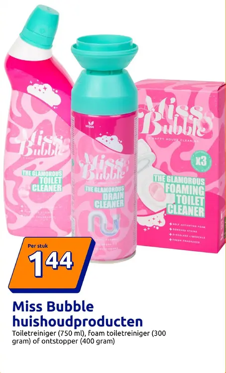 Aanbieding: Miss Bubble Huishoudproducten