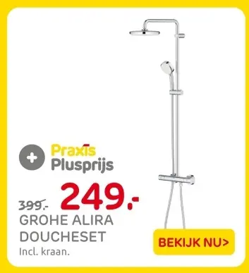 Aanbieding: Grohe alira doucheset