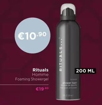 Aanbieding: Homme Foaming Showergel