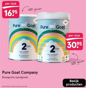 Aanbieding: Pure Goat Company