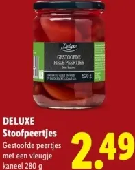 Aanbieding: Deluxe Stoofpeertjes