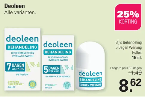 Aanbieding: Deoleen Alle varianten