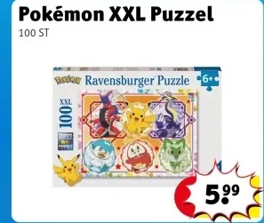 Aanbieding: Pokémon XXL Puzzel