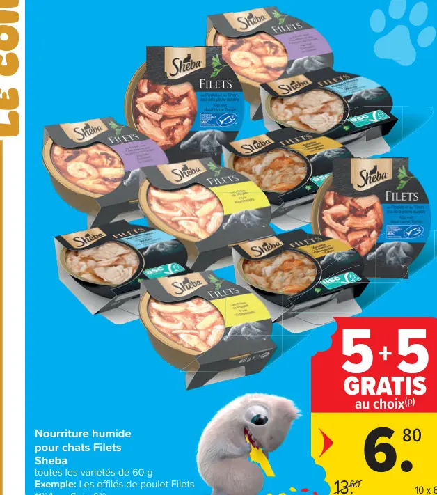 Offre: Nourriture humide pour chats Filets