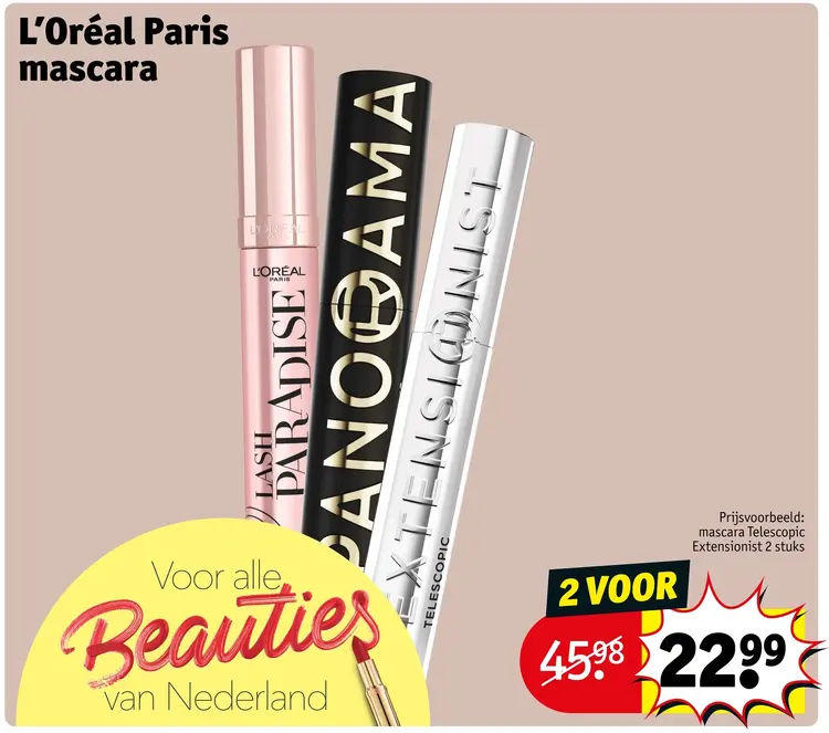 Aanbieding: Mascara