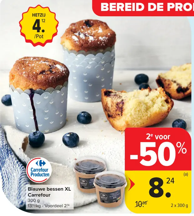 Promotie: Blauwe bessen XL