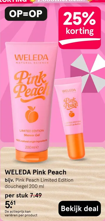 Aanbieding: Pink Peach