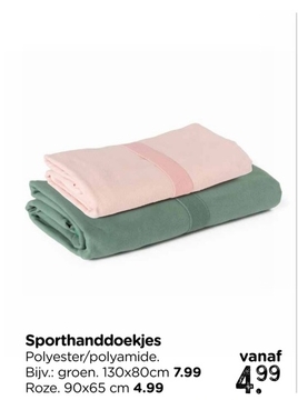 Aanbieding: Sporthanddoekjes Polyester / polyamide