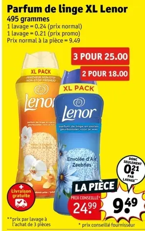 Offre: Parfum de linge XL