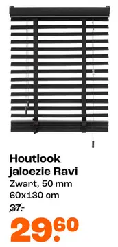 Aanbieding: Houtlook jaloezie Ravi