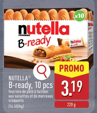Offre: NUTELLA® B-ready, 10 pcs