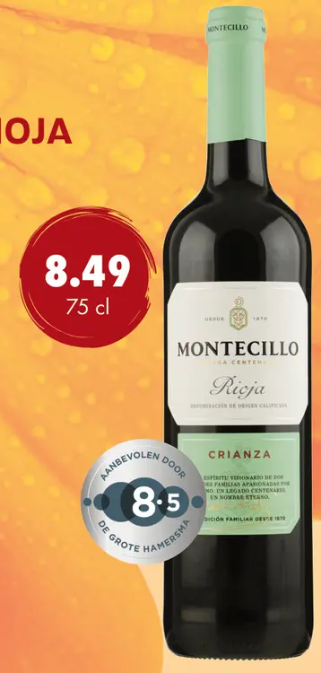 Aanbieding: Montecillo Rioja Crianza