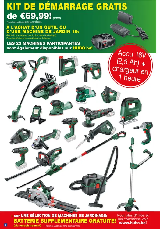 Offre: Kit de démarrage gratis