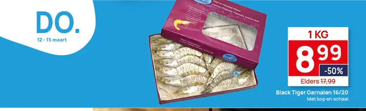 Aanbieding: Black Tiger Garnalen