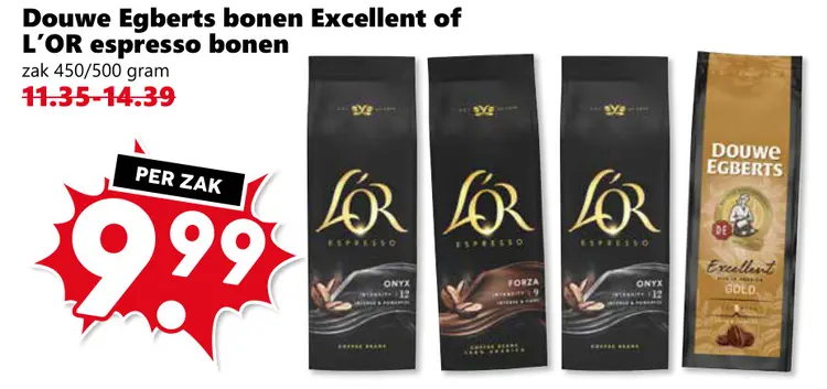 Aanbieding: espresso bonen