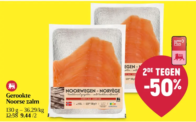 Promotie: Gerookte Noorse zalm