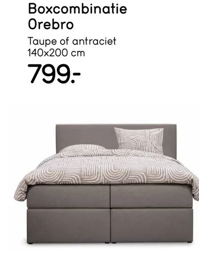 Aanbieding: Boxcombinatie Orebro