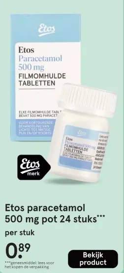 Aanbieding: Paracetamol