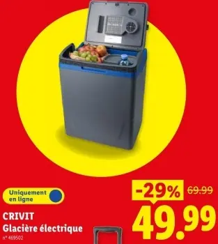 Offre: Glacière électrique