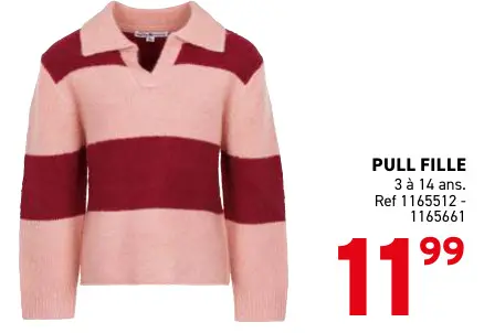 Offre: Pull fille