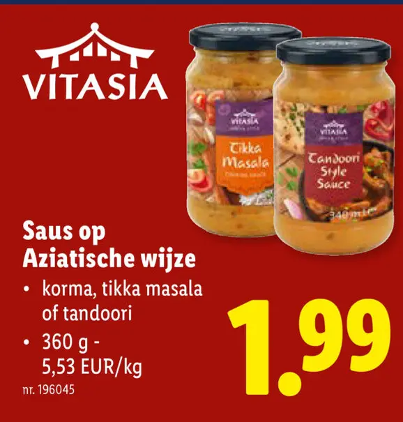 Promotie: Saus op Aziatische wijze