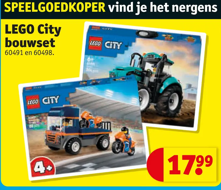 Aanbieding: LEGO City bouwset
