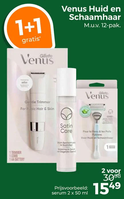 Aanbieding: Venus Huid en Schaamhaar