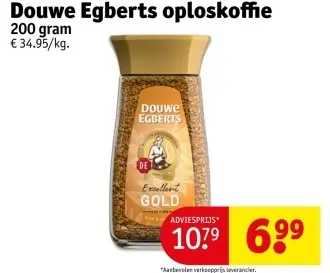 Promotie: Oploskoffie
