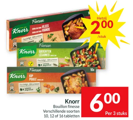Promotie: Bouillon finesse