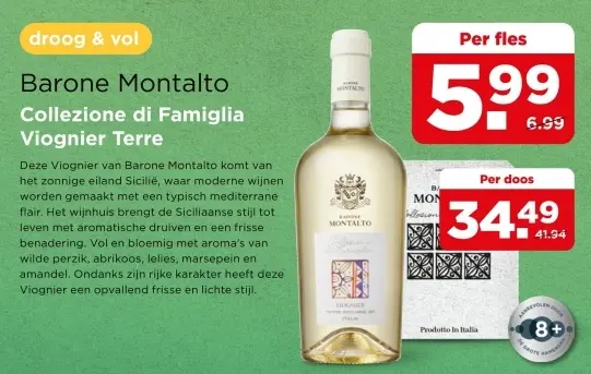 Aanbieding: Barone Montalto Collezione di Famiglia Viogni