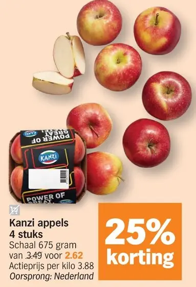 Promotie: Kanzi appels