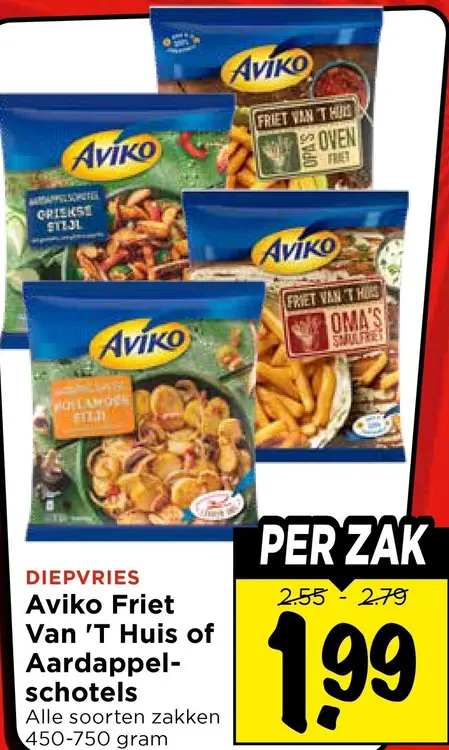 Aanbieding: Friet Van 'T Huis of Aardappelschotels
