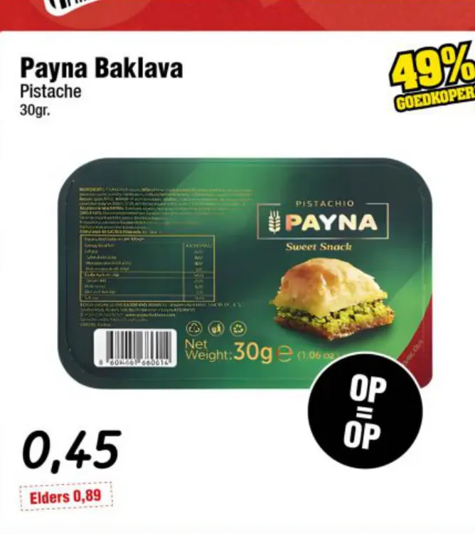 Aanbieding: Baklava