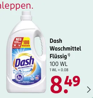 Aanbieding: Waschmittel Flüssig
