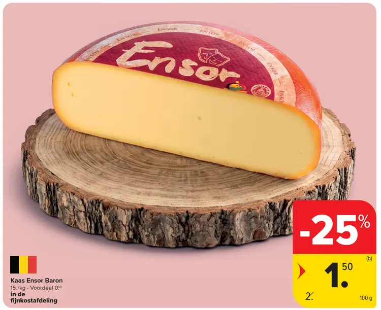 Promotie: Kaas Ensor Baron