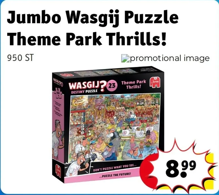Offre: Jumbo Wasgij Puzzle Theme Park Thrills!