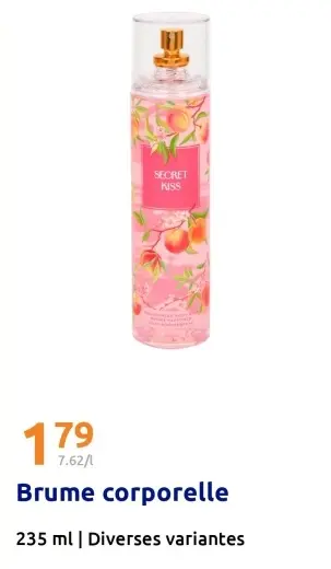 Offre: Brume corporelle