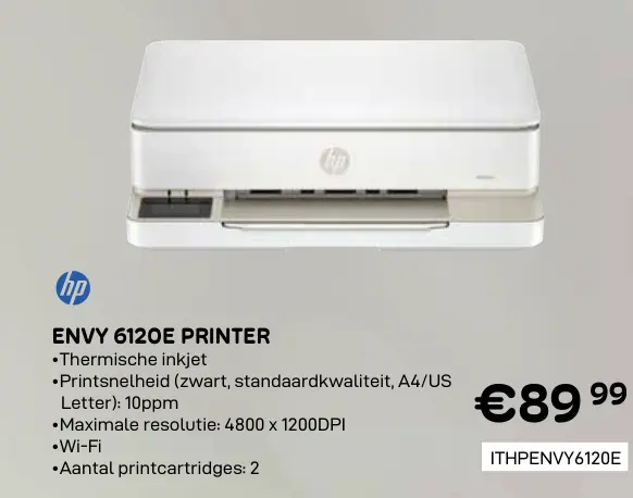 Aanbieding: Envy 6120e printer